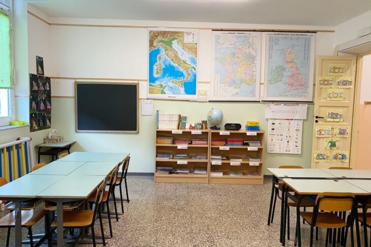 Aula Primaria Pluriclasse 3^-4^-5^.